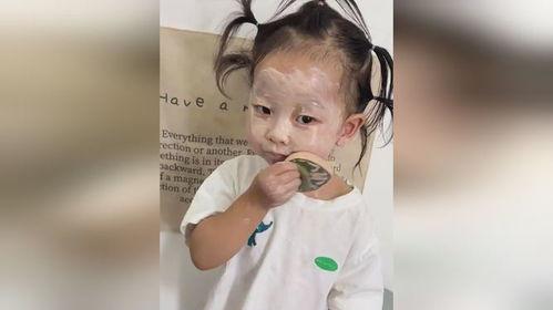 父母搞笑妆图片,萌态百出